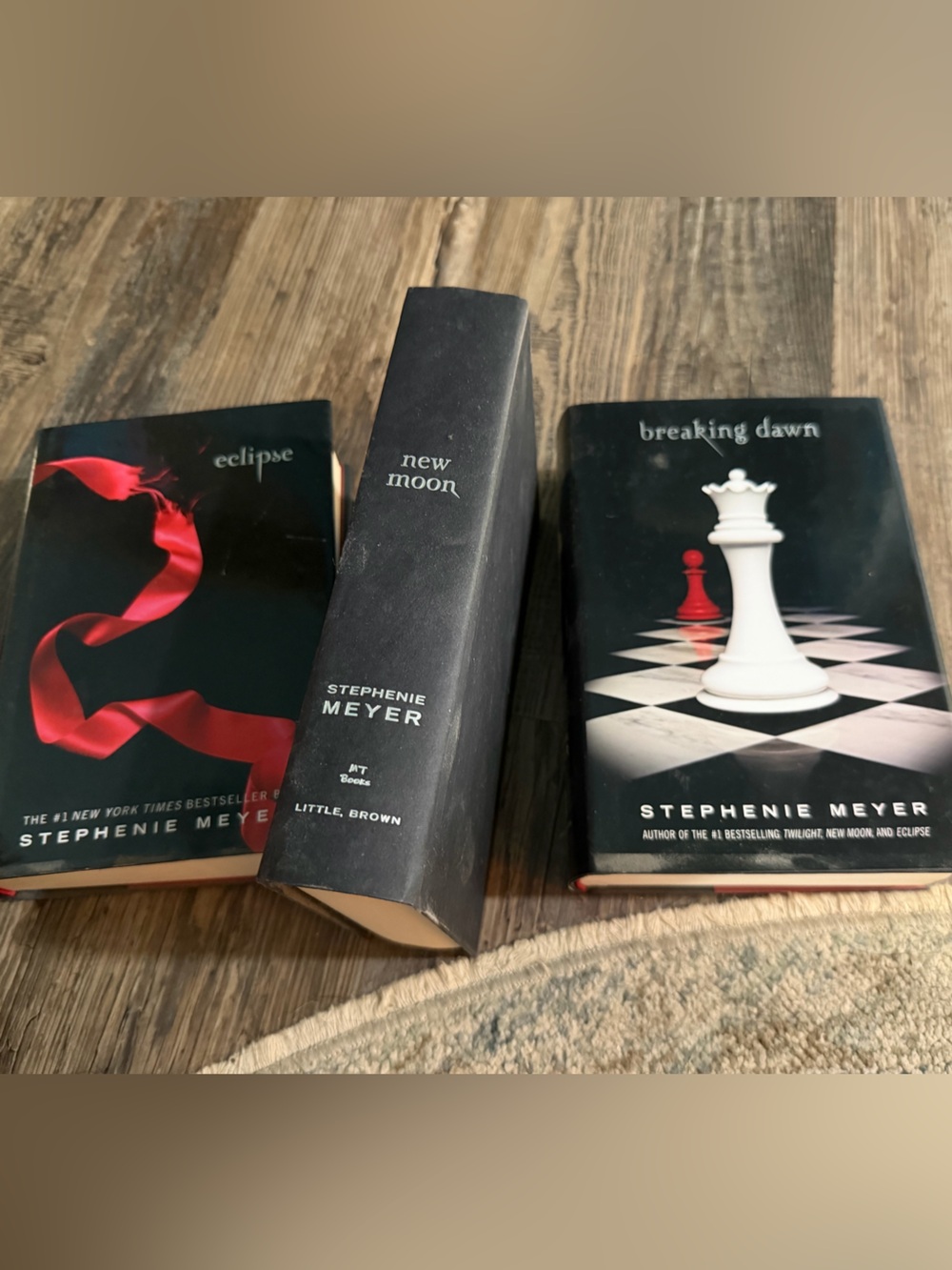 Twilight Set of 3 Hardcover Books